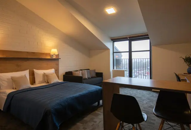 Economy quadruple room — LOFT INN Vilnius