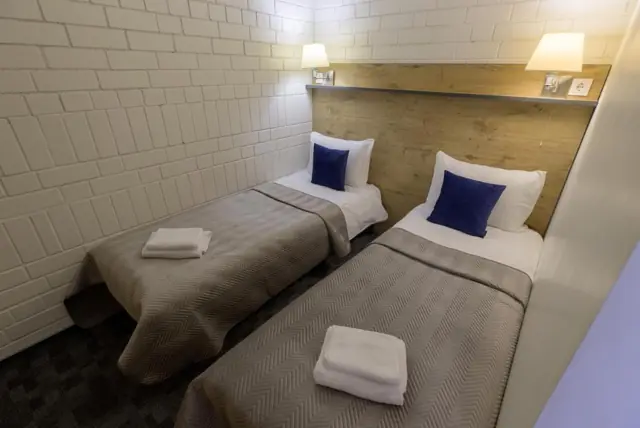 Twin room with two single beds — LOFT INN Vilnius