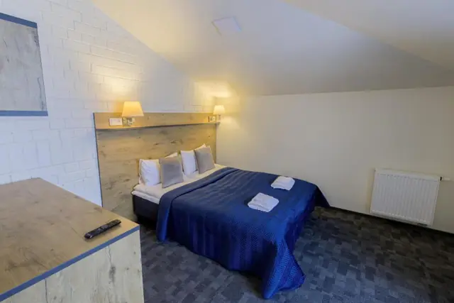 Double room with a queen bed — LOFT INN Vilnius