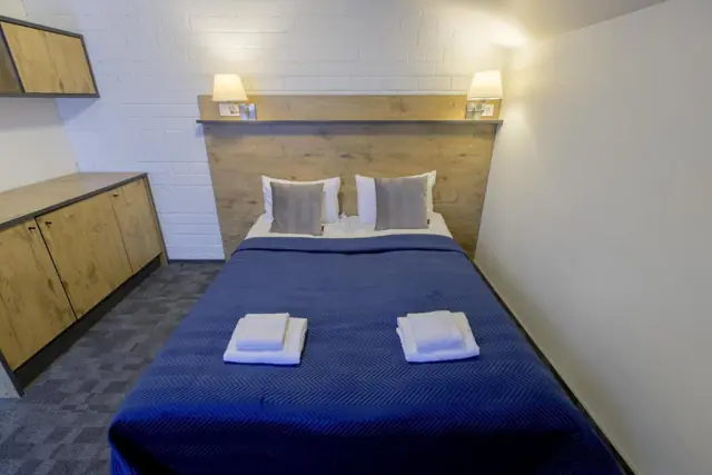Double room with a queen bed — LOFT INN Vilnius