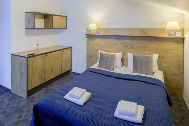 Double room with a queen bed — LOFT INN Vilnius