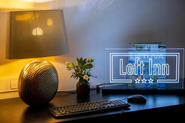 Desk in the room — LOFT INN Vilnius