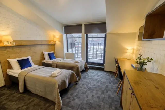 Twin room with two single beds — LOFT INN Vilnius